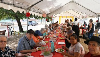 Pique-nique des seniors du maintien à domicile