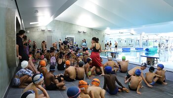 Challenge sport vacances à la piscine