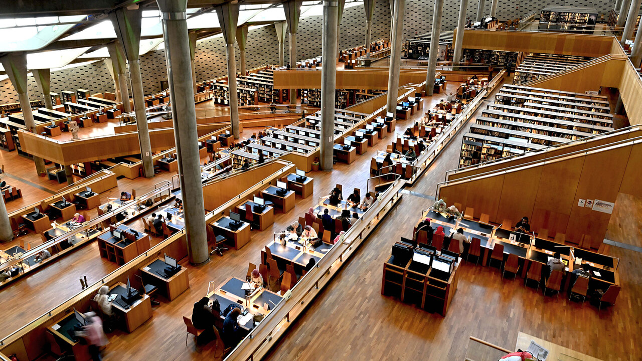 La nouvelle bibliothèque d'Alexandrie