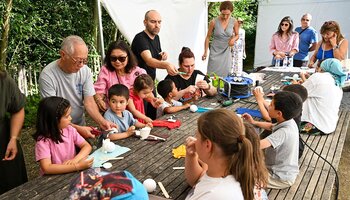 Atelier marionnettes à l'Estivale le 12 juillet
