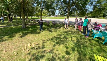 Tournoi de Molki au parc de Château bleu pour les seniors du CCAS le 5 août