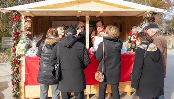 Chalet du marché de Noël