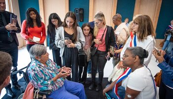 Inauguration de la nouvelle école Simone-Veil
