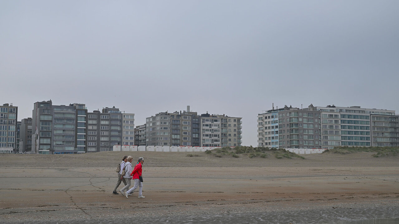 Les immeubles ont fini par remplacer l’horizon de la mer du Nord
