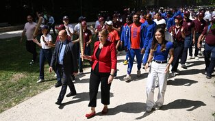 Dans le parc de Tremblay