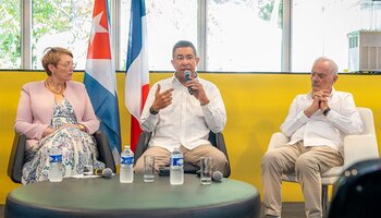 Visite de l'ambassadeur de Cuba
