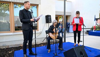 Inauguration de la nouvelle école Simone-Veil