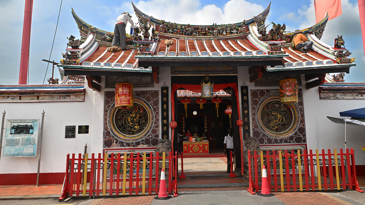 Le temple bouddhiste Tokong Cheng Hoon