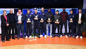 Les sportifs du Tremblay-en-France Handball récompensés.