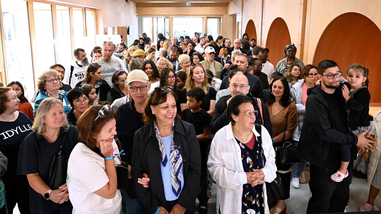Inauguration de la nouvelle école Simone-Veil