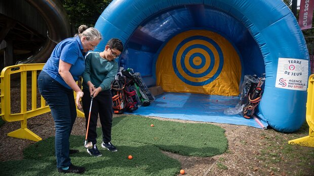 Initiation au golf