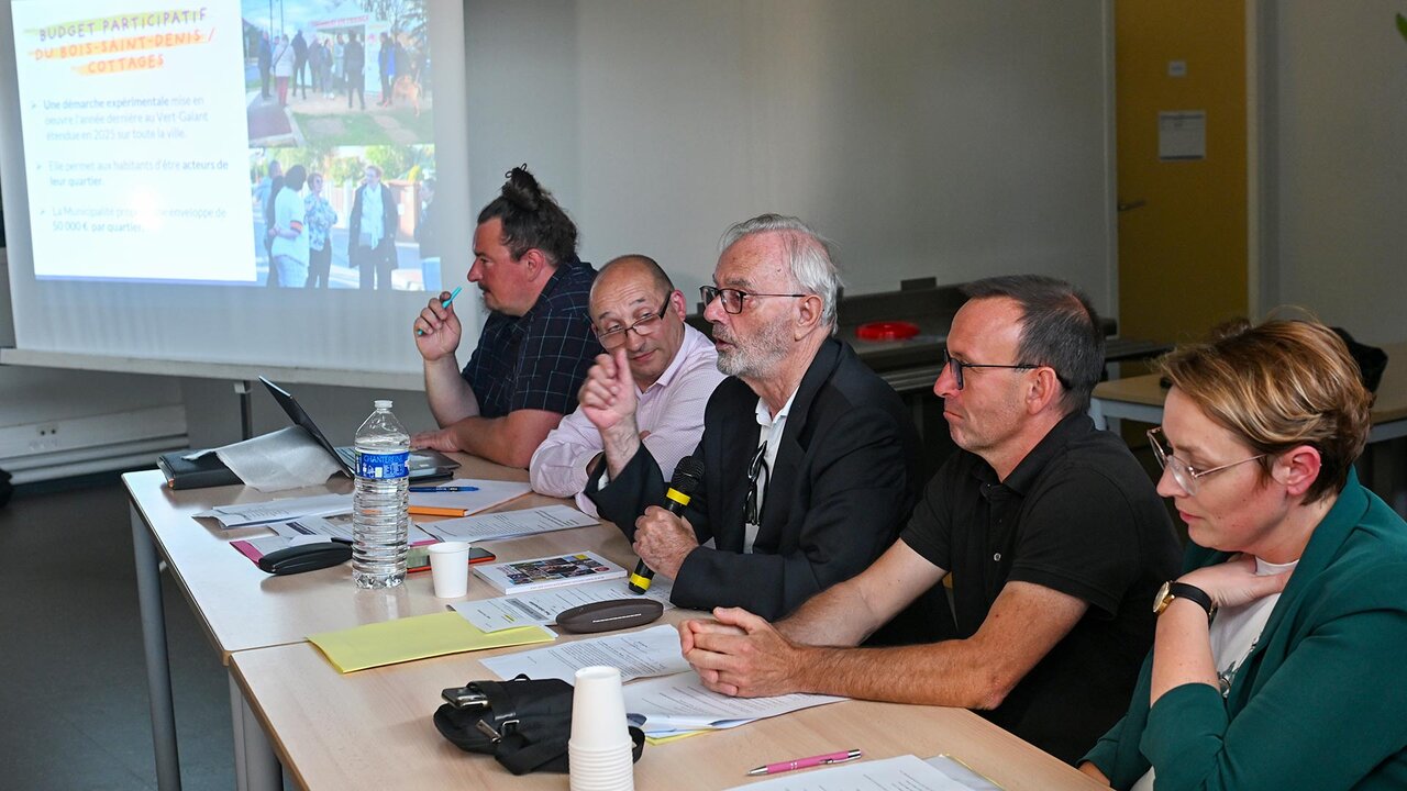 Le maire, François Asensi, a tenu à détailler les principaux investissements inscrits au budget 2025.