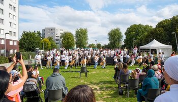 Spectacle des enfants de Mikado le 1er août