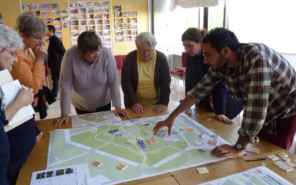 Réunion de concertation sur le parc urbain