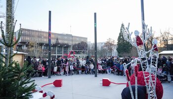 La prise pour illuminer la ville