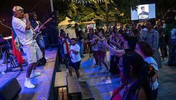 Soirée kompa au parc