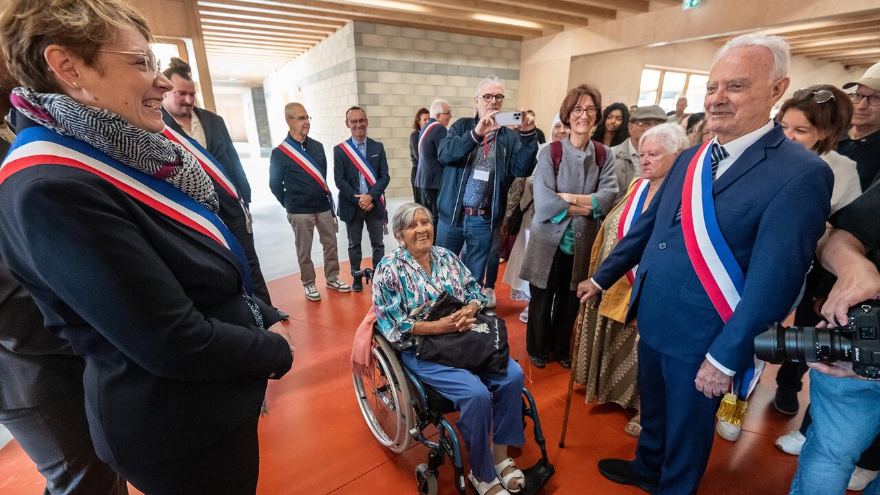 Inauguration de la nouvelle école Simone-Veil