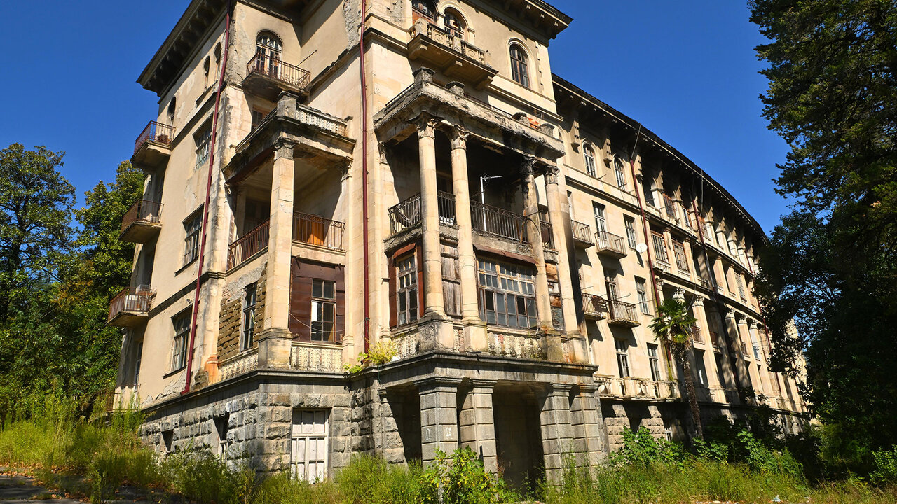 Un ancien spa sociétique