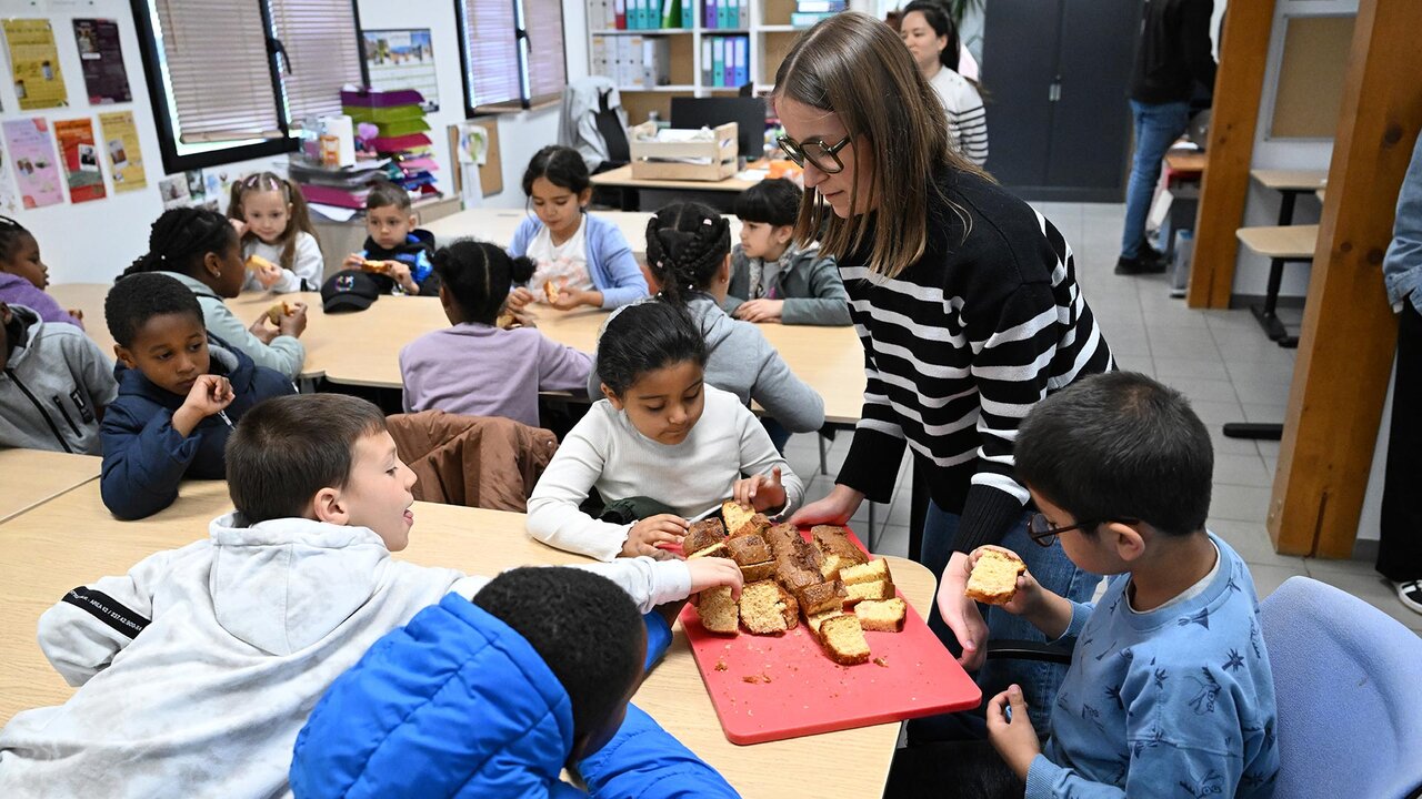 Les gâteaux étaient les bienvenus.