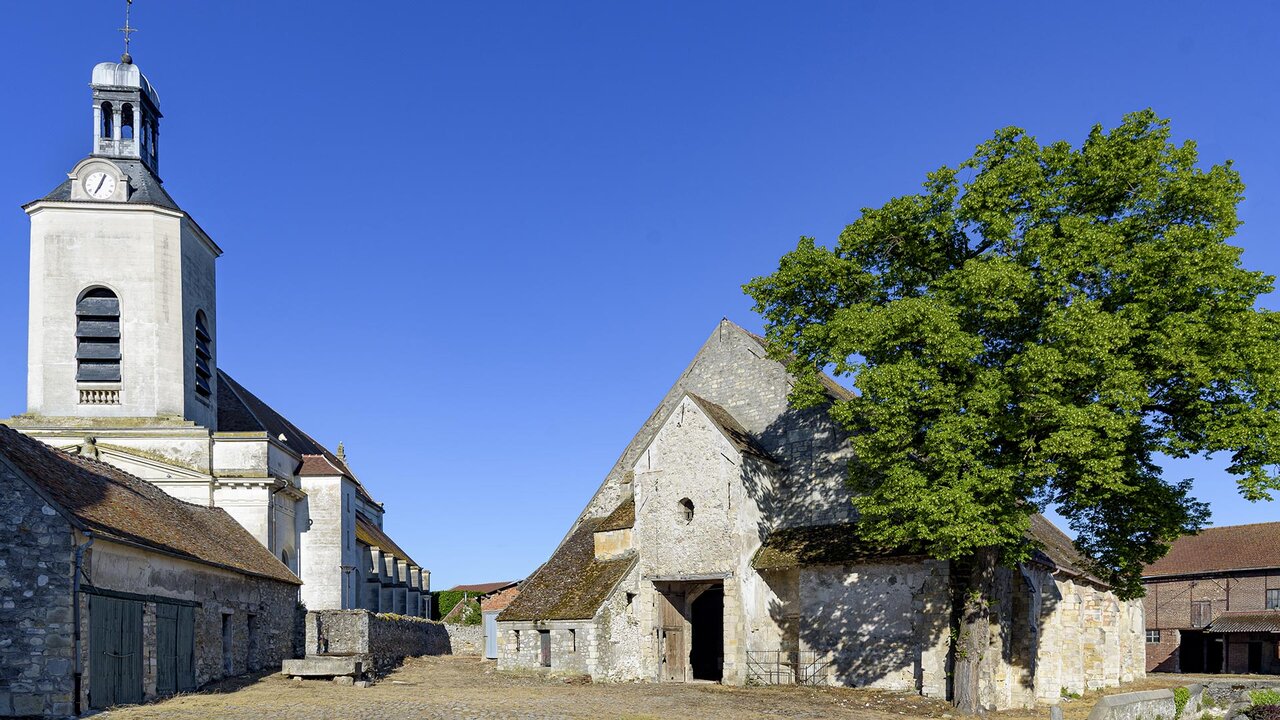 La grange aux dîmes au Vieux-Pays