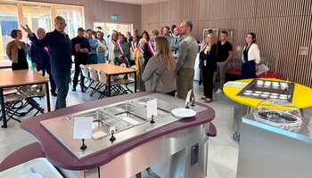 Inauguration de la nouvelle école Simone-Veil