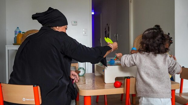 Chez une assistante maternelle