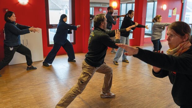 Exercices lors de la matinée pour les assistantes maternelles